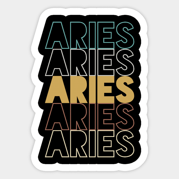 Aries Sticker by Hank Hill